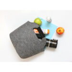 BOLSA LONCHERA KEILA GRIS TX-230G ( TX-230 / TX230 /  ) - Imagen 4