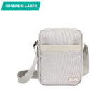 MOCHILA ABJA GRIS CLARO TX-247G ( TX-247 / TX247 / CROSSBODY ) - Imagen 3
