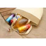 BOLSA HIELERA NARVA BEIGE TX-255BE ( TX-255 / TX255 / BOLSAS DE PLAYA ) - Imagen 4