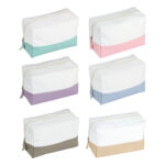 BOLSA TRIGORIA GRIS TX-296G ( TX-296 / TX296 / COSMETIQUERAS ) - Imagen 2