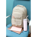 MOCHILA TUFELLO GRIS CLARO TX-298G ( TX-298 / TX298 / BACKPACK ) - Imagen 4