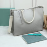 BOLSA VARZY GRIS TX-307G ( TX-307 / TX307 / BOLSA TOTE ) - Imagen 3