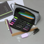 BOLSA CRETEIL GRIS CLARO TX-326G ( TX-326 / TX326 / COSMETIQUERAS ) - Imagen 5