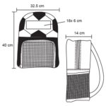 MOCHILA ARQUERO NEGRO (BL 121 - POLIÉSTER) - Imagen 4