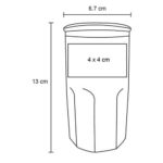 VASO SUNRISE NEGRO (T 153 - PET) - Imagen 2