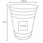 VASO PARTY AZUL (T 167 - POLIPROPILENO) - Imagen 5