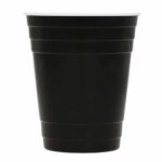 VASO PARTY NEGRO (T 167 - POLIPROPILENO)