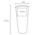 TERMO ESPRESSO BLANCO (T 146 - ACERO INOXIDABLE / PLÁSTICO) - Imagen 2