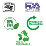 VASO SUNRISE NEGRO (T 153 - PET) - Imagen 4