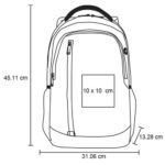MOCHILA SPORT BACKPACK NEGRO (BL 100 - POLIÉSTER) - Imagen 13