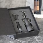 SET TORRES NEGRO (HO 067 - CARTÓN / PLÁSTICO / ACERO INOX) - Imagen 3