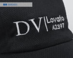 GORRA DE POLIÉSTER LOVATO A2397 NEGRO (Poliéster Dri fit) - Imagen 2