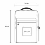 MOCHILA NEON NARANJA (BL 052 - POLIÉSTER) - Imagen 2