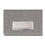 TARJETERO NAVAL PLATA (O 048 - ALUMINIO)