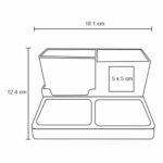 ORGANIZADOR JEFF BLANCO (O 073 - PLÁSTICO) - Imagen 4