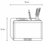 ORGANIZADOR SOHO BLANCO (O 074 - PLÁSTICO) - Imagen 2