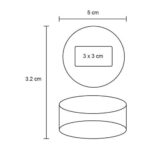 AUDÍFONOS TURIN BLANCO (SO 050 - PLÁSTICO) - Imagen 2