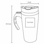 TERMO VETTEL PLATA (T 24 - ACERO INOXIDABLE) - Imagen 5