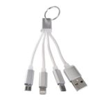MULTICABLE USB 3 EN 1 PARA CARGA DE ENERGIA (TEC114-PL-U) PLATA